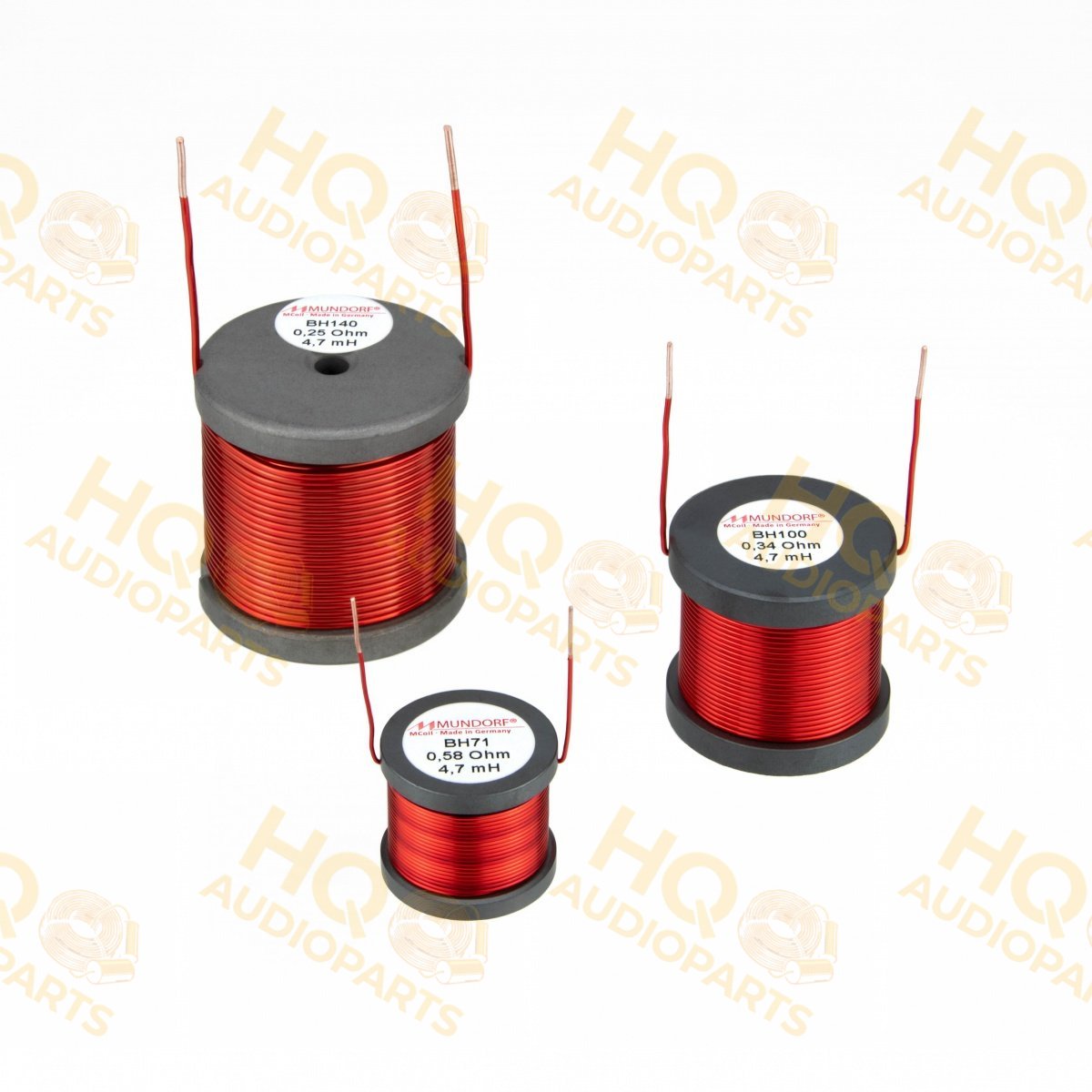 Mundorf Tekercs BH180-1, 1 mH | 0,07 | ±3%