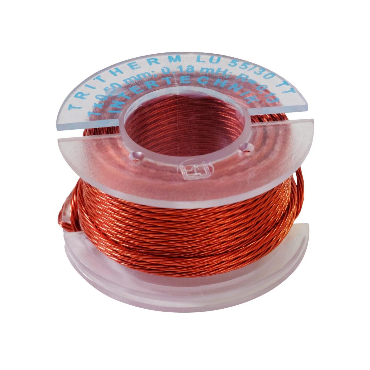 Intertechnik Tritec hatszögű légmagos tekercs – 0,22 mH | TRI55 | DCR 0,15 Ω | Cu Tritec 7×0,50 mm | ±1.0%