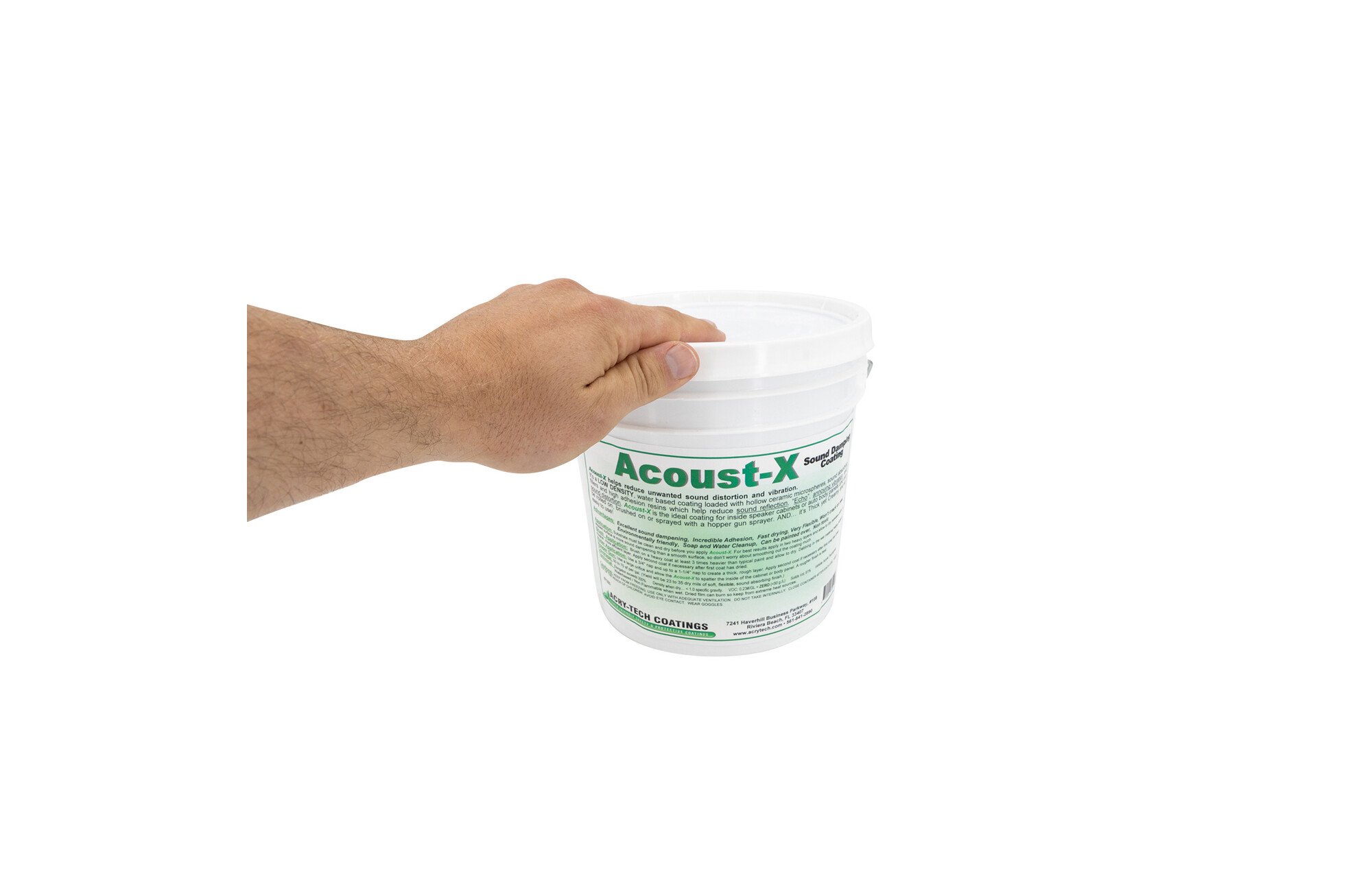 Acry-Tech Acoust-X hangcsillapító bevonat.