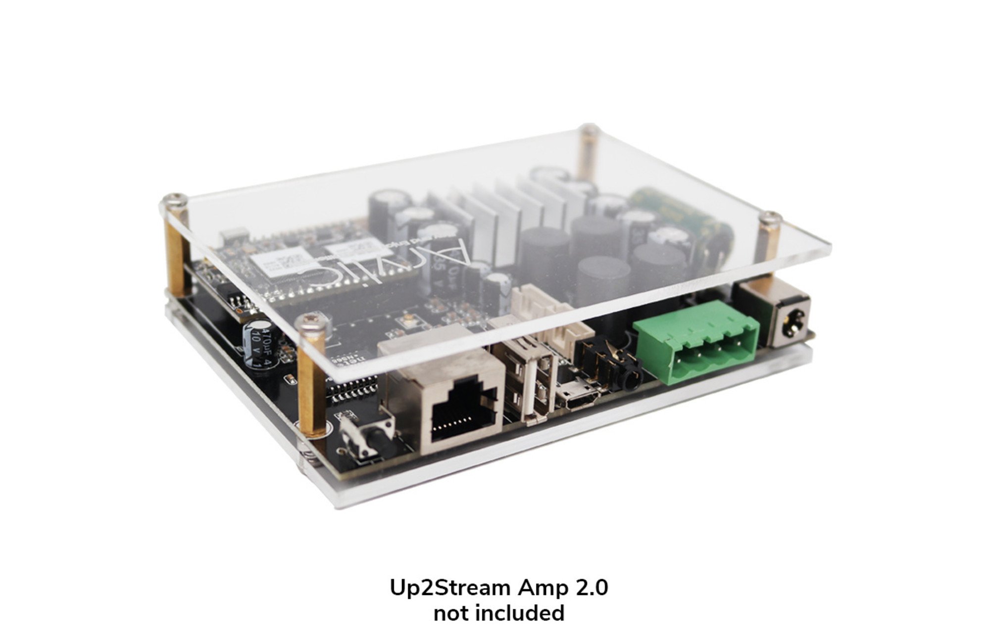 Arylic Up2Stream 2.0 Amp Case