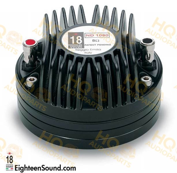 Eighteen Sound Nyomókamrás meghajtó ND1080K, 8 Ω, 50 W
