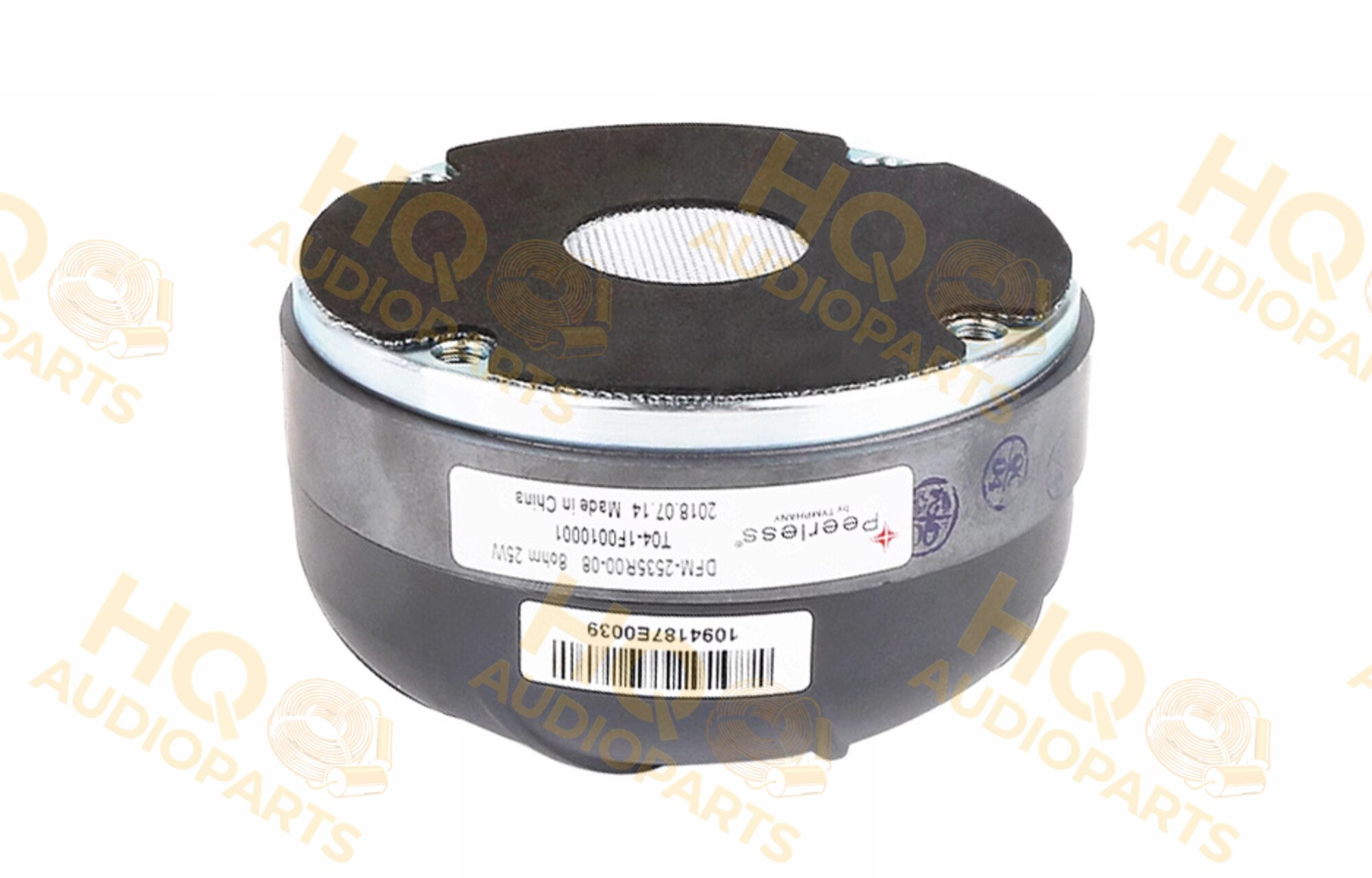 Peerless Nyomókamrás meghajtó DFM-2535R01-08, 8 Ω, 25 W