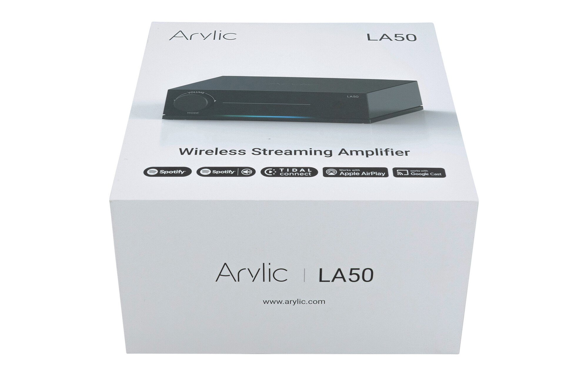 Arylic LA50 vezeték nélküli sztereó hangszóró AirPlay 2, Spotify Connect és Google Cast Music funkcióval