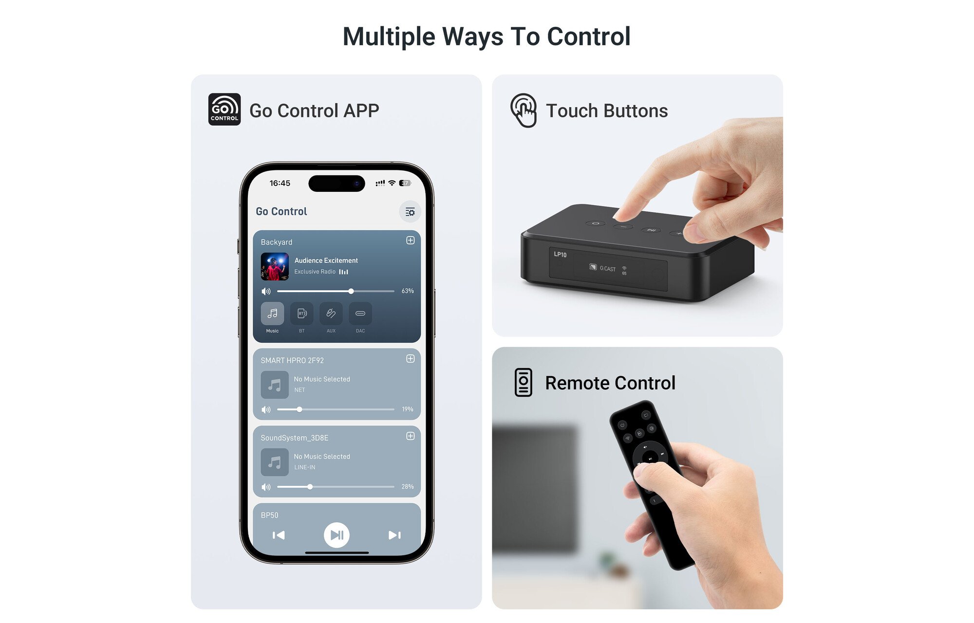 Arylic LP10 AirPlay 2 és Google Cast zenei streamer