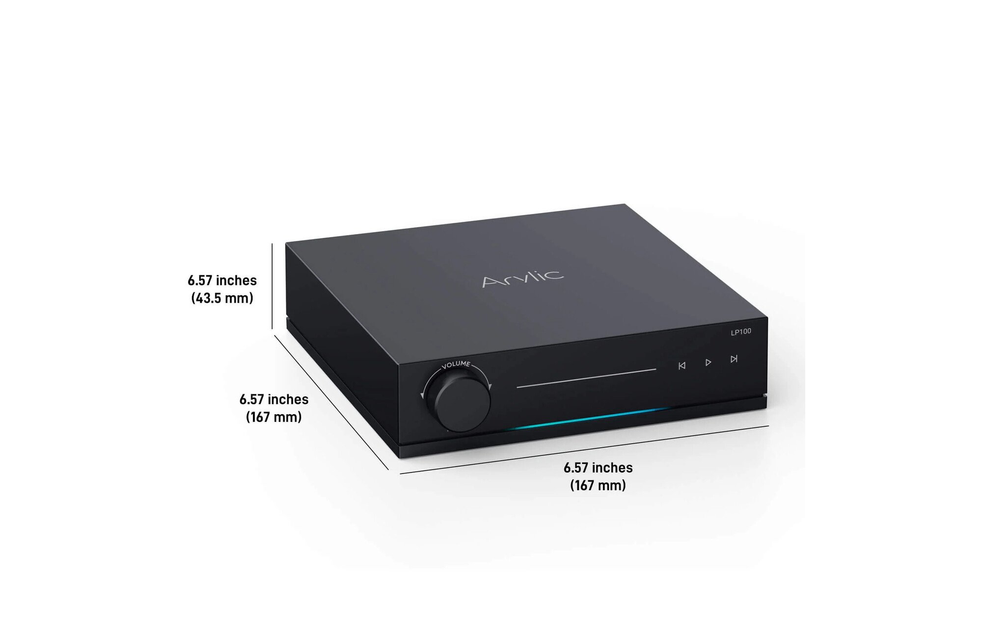 Arylic LP100 AirPlay 2 és Google Cast zenei streamer