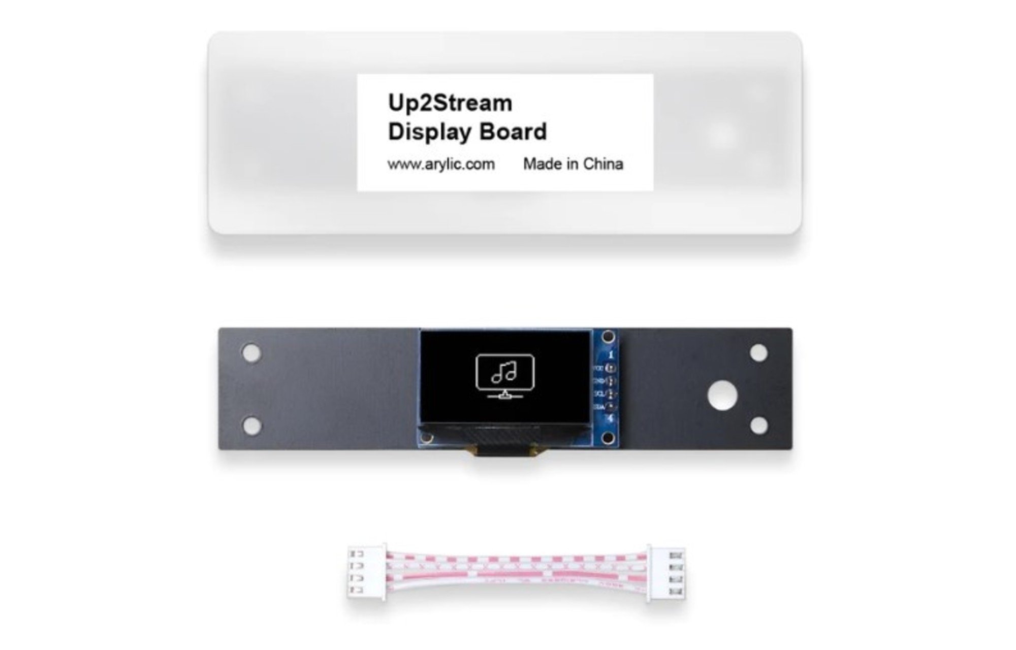 Arylic Up2stream Display Board SSD1306 OLED kijelző modul