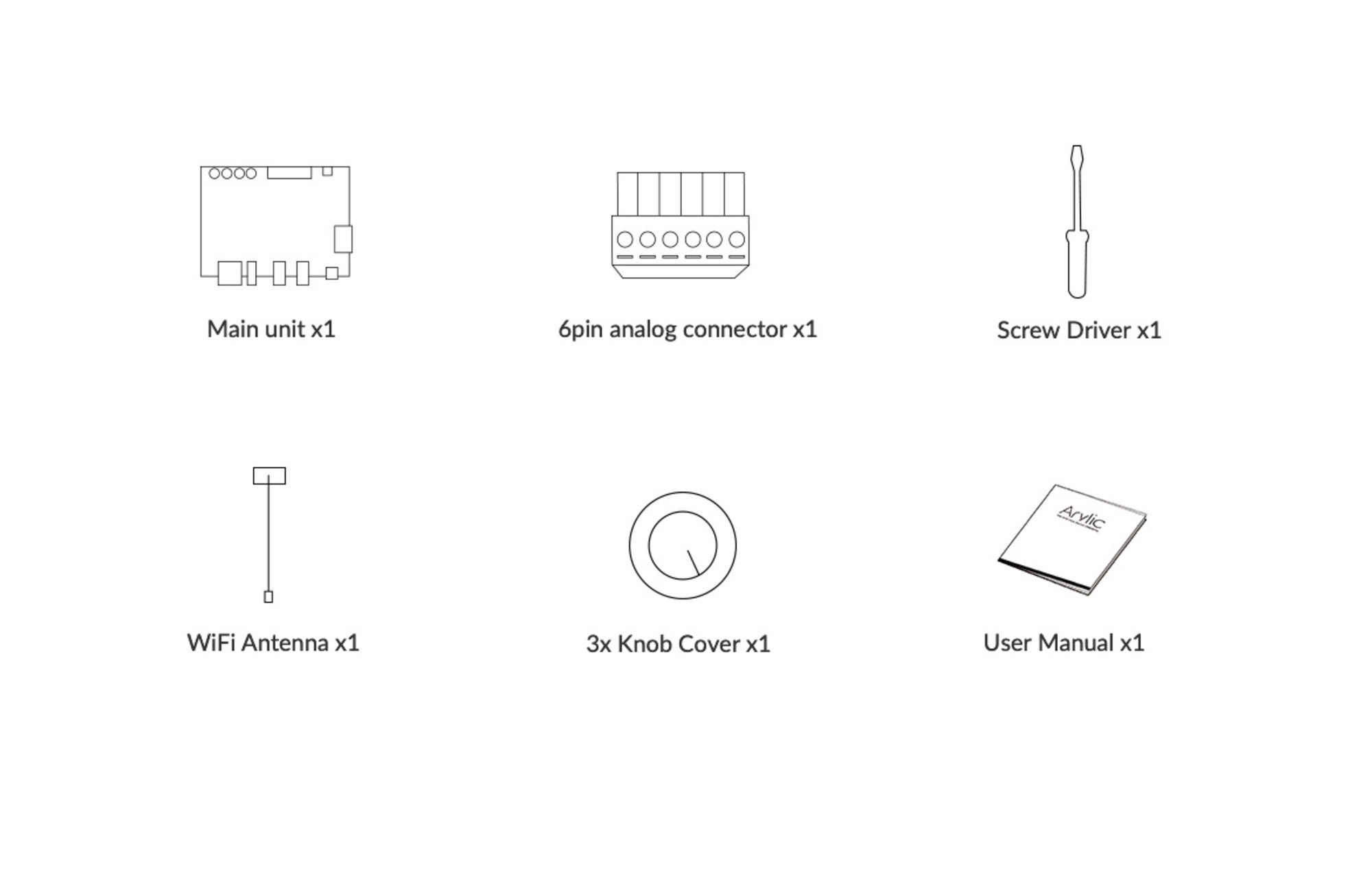 Arylic Up2Stream erősítő 2. 1 WiFi és Bluetooth 5.0 sztereó erősítő kártya