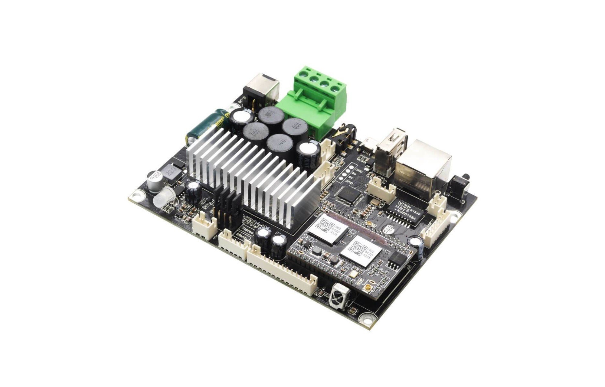 Arylic Up2Stream amp 2.0 V4 WiFi és Bluetooth 5.0 sztereó erősítő kártya
