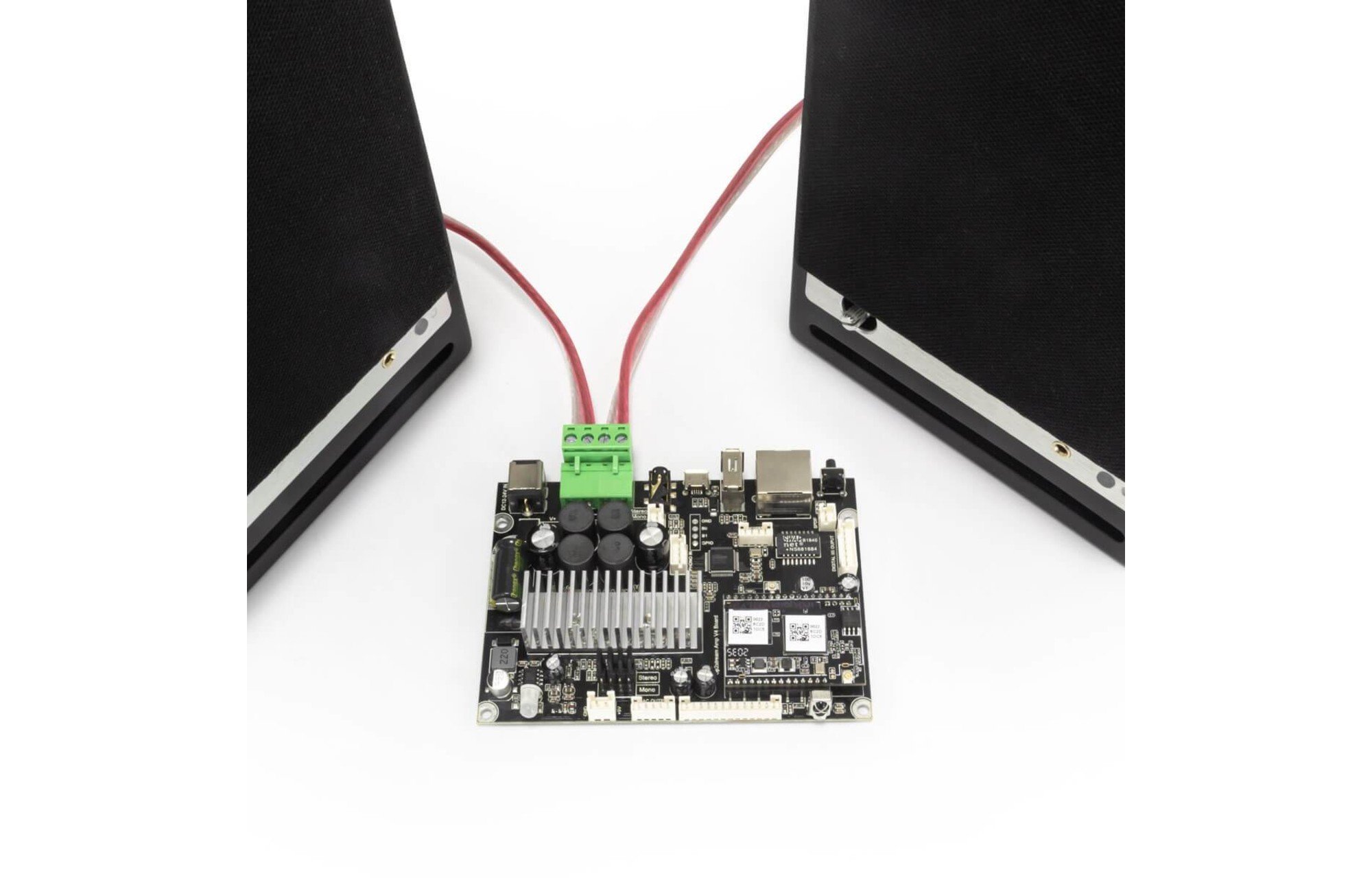 Arylic Up2Stream amp 2.0 V4 WiFi és Bluetooth 5.0 sztereó erősítő kártya
