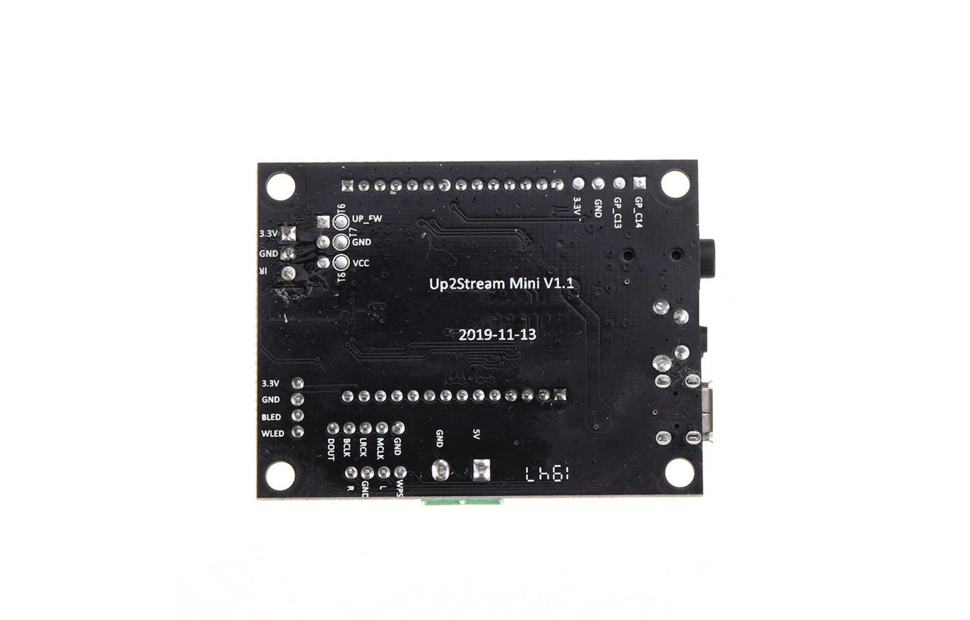 Arylic Up2Stream Mini | BT 5.0 | Wi-Fi | DAC | I2S | Vevő modul