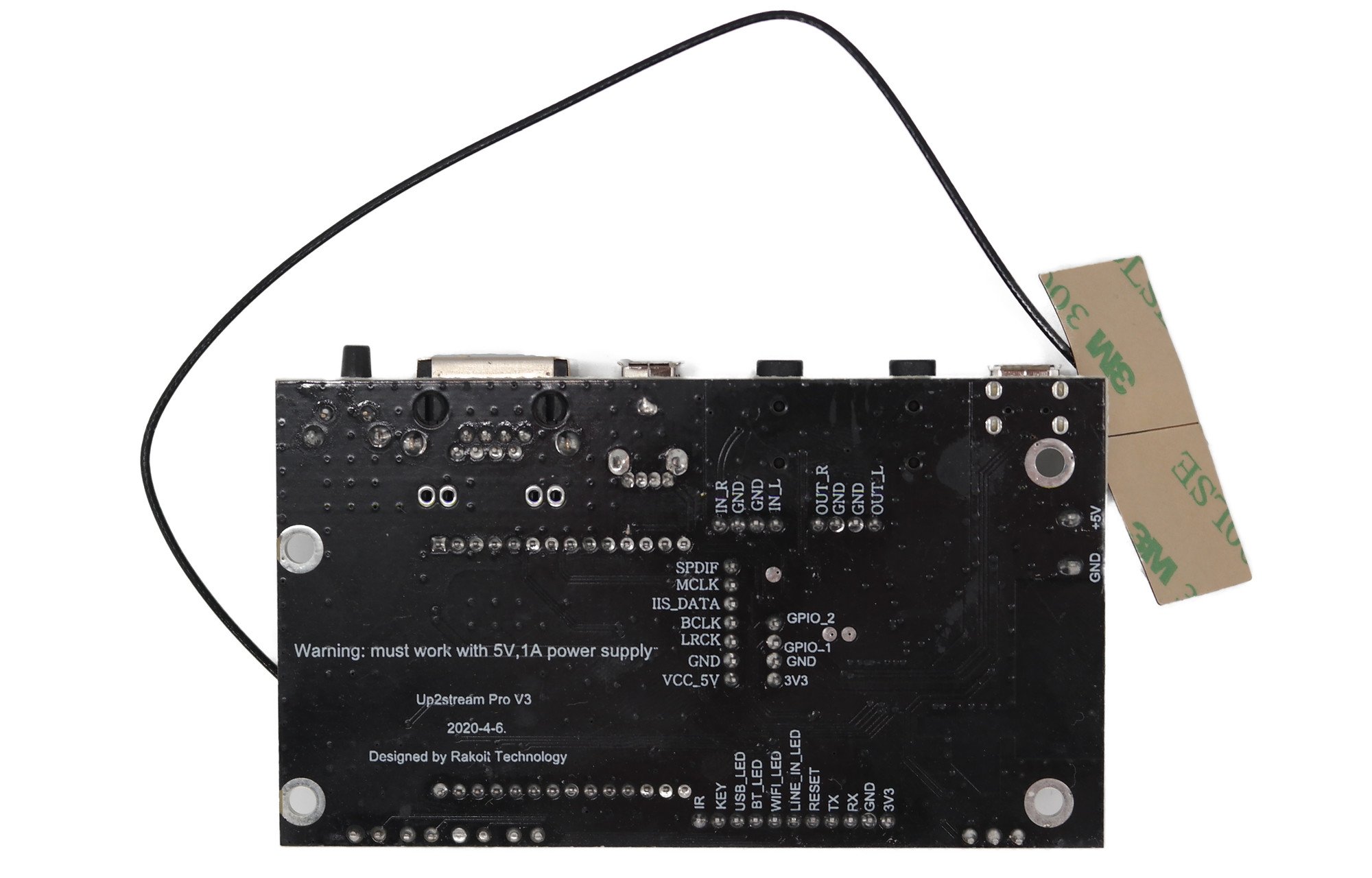 Arylic Up2Stream Pro V4 | BT 5.0 | Wi-Fi | DAC | I2S | I2S | Vevő modul