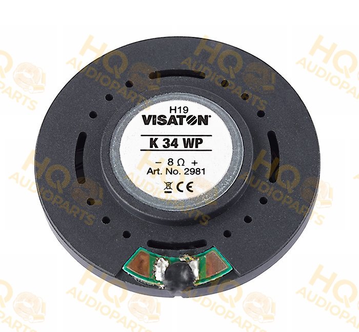 Visaton Hangszóró K 34 WP - 8 OHM, 8 Ω, 1 W