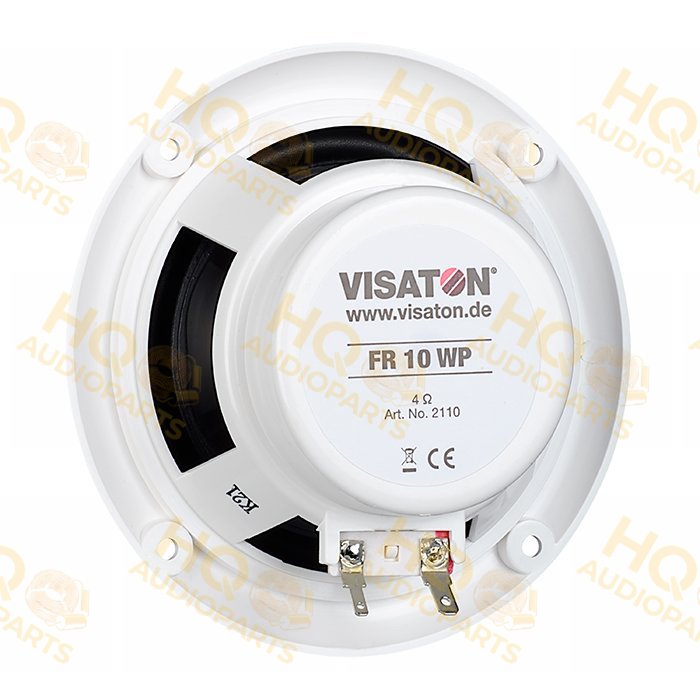 Visaton Hangszóró FR 10 WP - 4 OHM - WHITE, 4 Ω, 20 W
