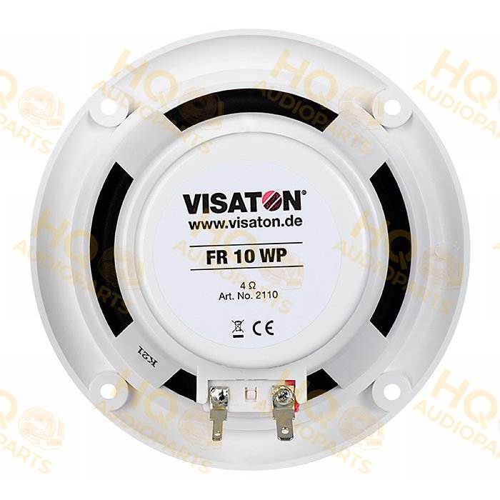 Visaton Hangszóró FR 10 WP - 4 OHM - WHITE, 4 Ω, 20 W