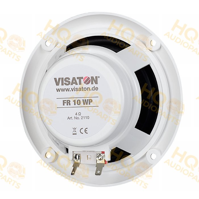 Visaton Hangszóró FR 10 WP - 4 OHM - WHITE, 4 Ω, 20 W
