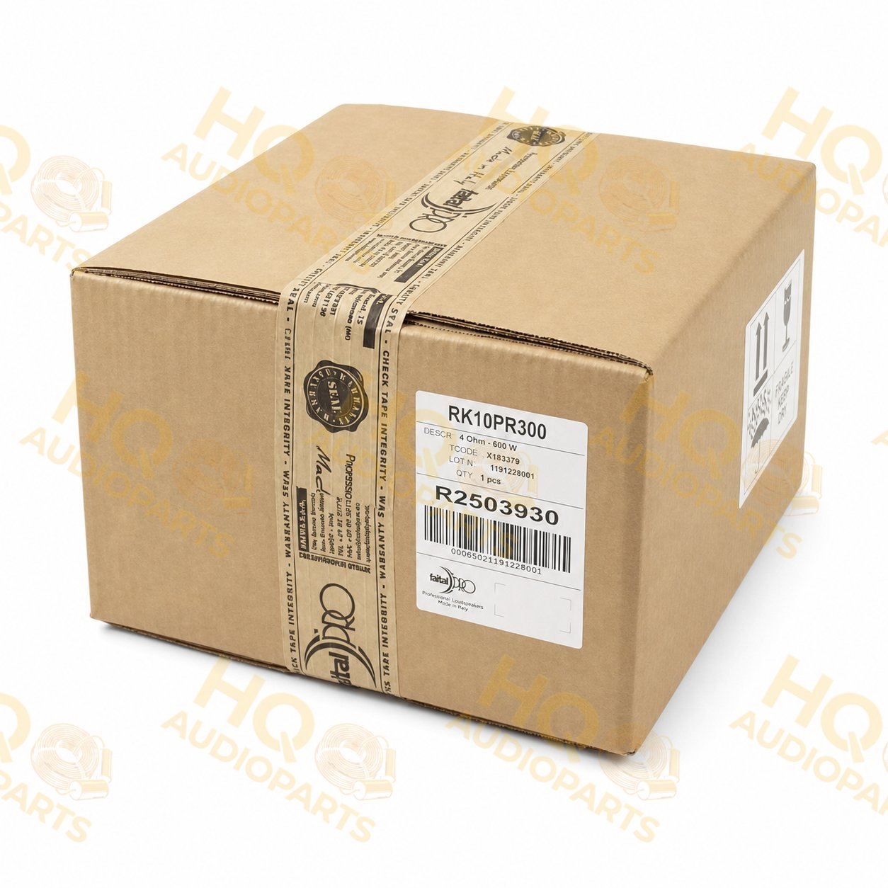 FaitalPRO 10PR300 recone készlet, 4 Ω