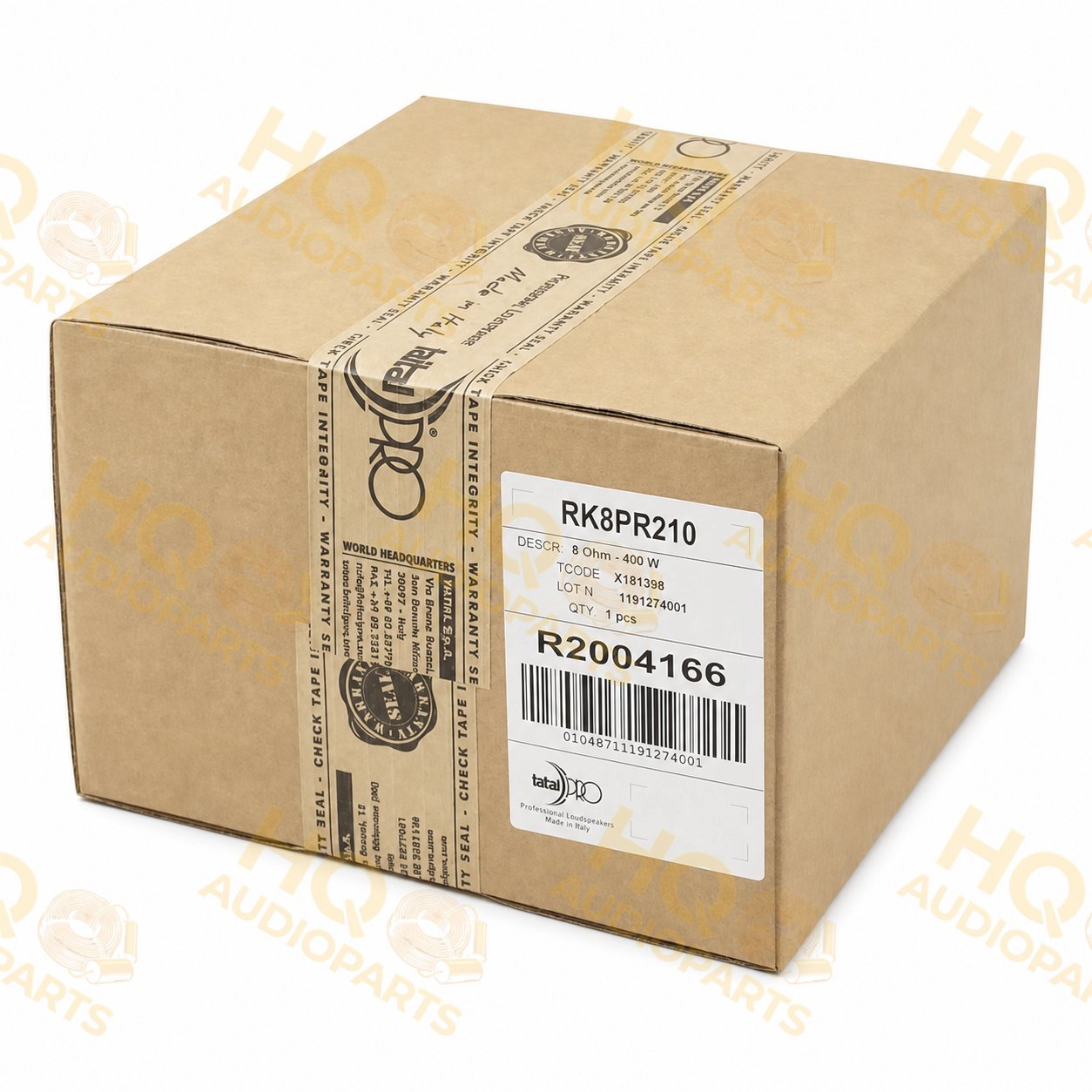 FaitalPRO 8PR210 recone készlet, 8 Ω
