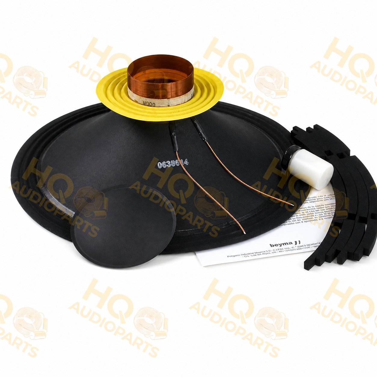 Beyma 15LW30 recone készlet, 8 Ω