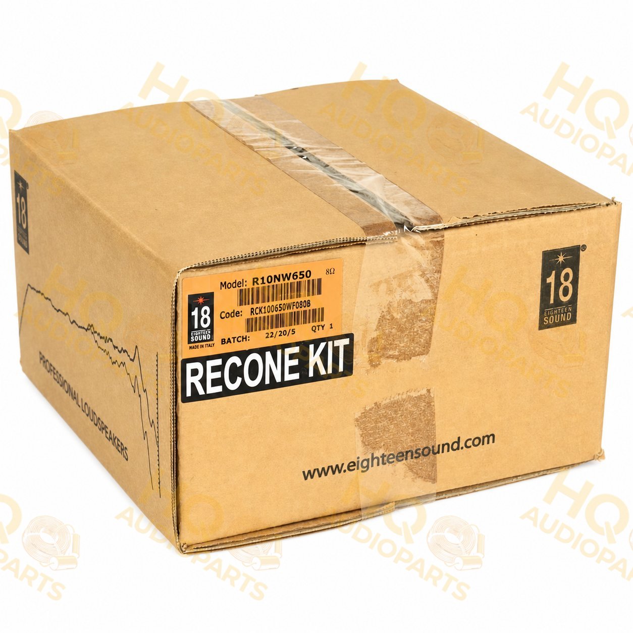 Eighteen Sound 10NW650 recone készlet, 8 Ω