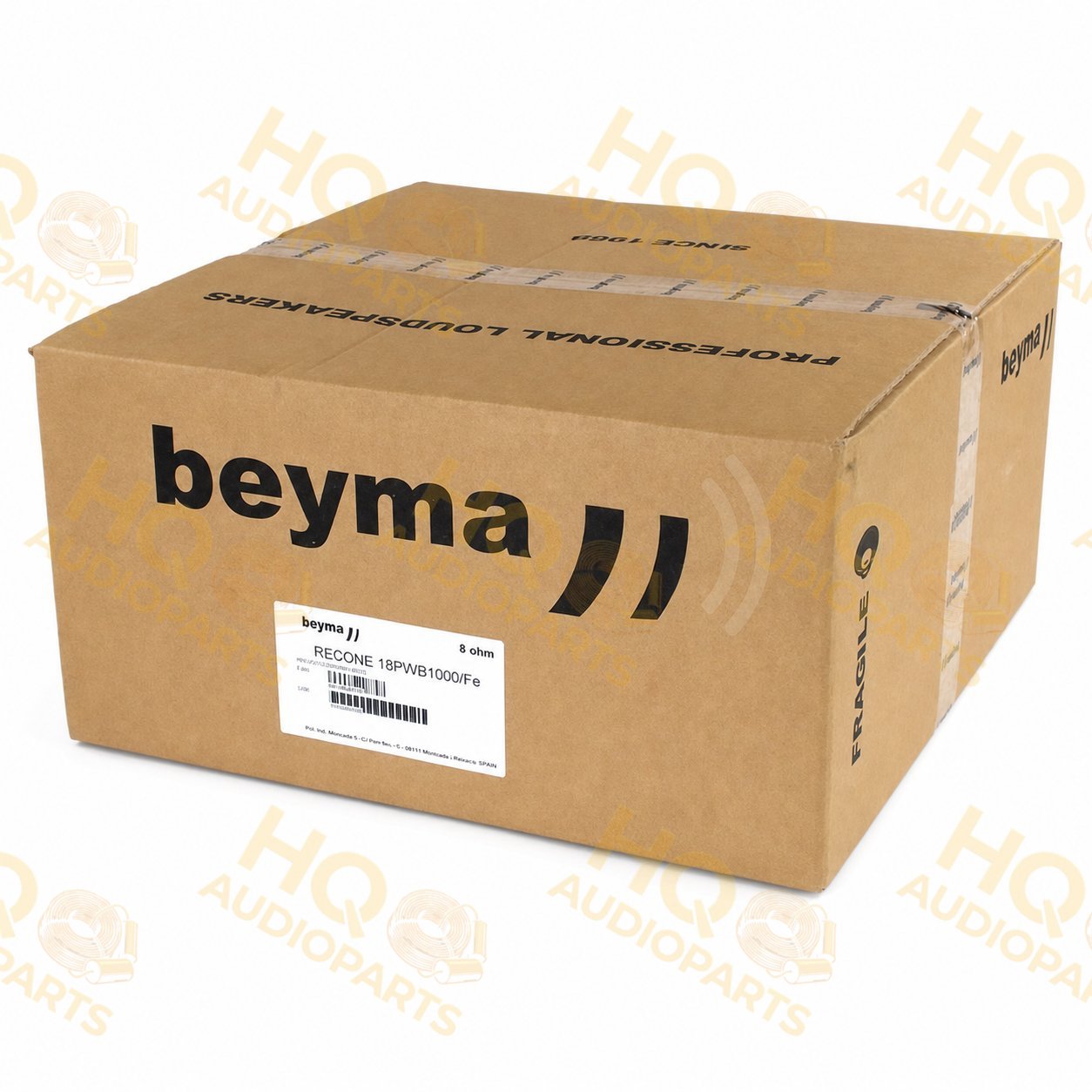 Beyma 18PWB1000FE recone készlet, 8 Ω