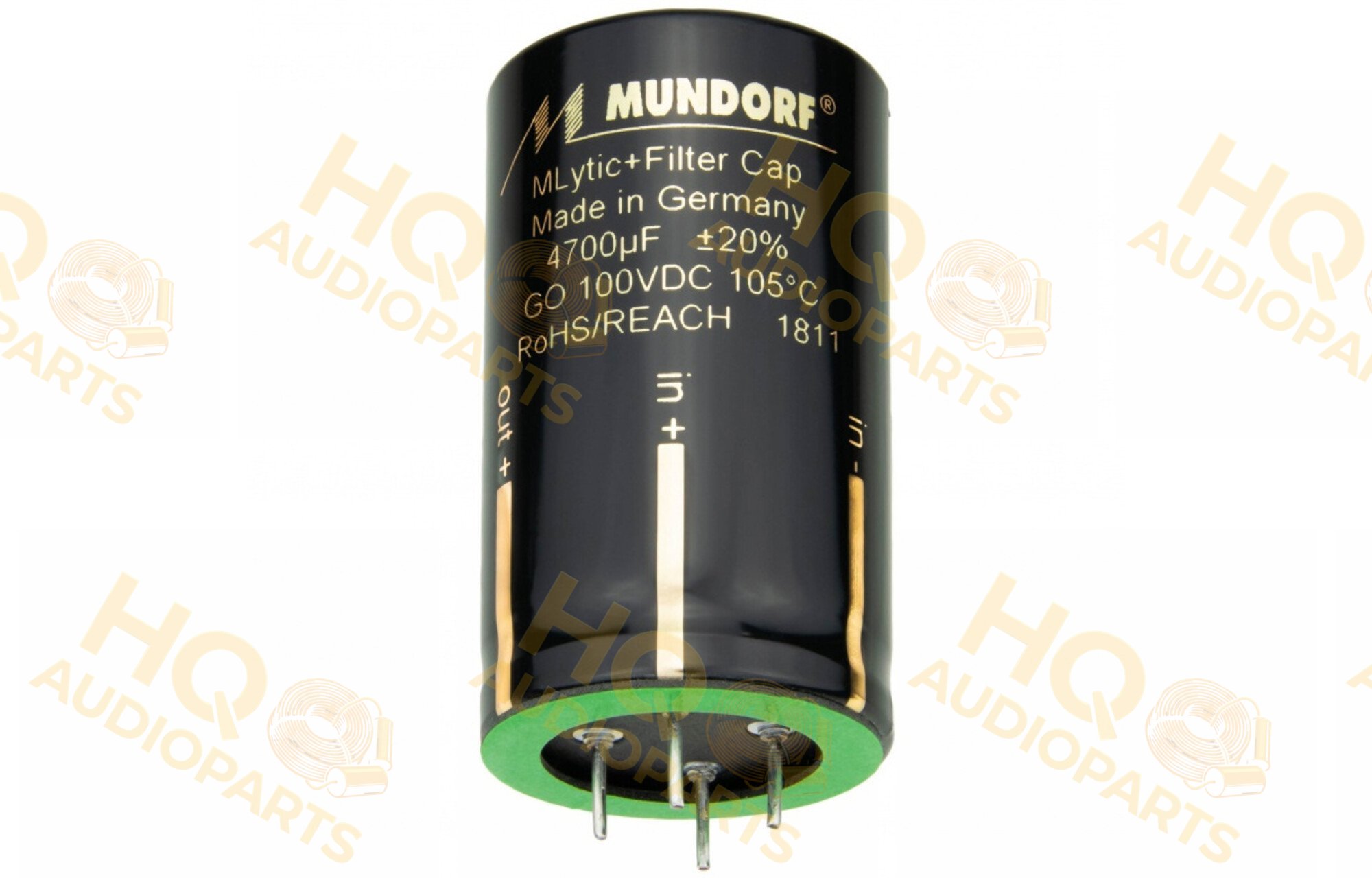 Mundorf Kondenzátor MLGO+100-2200, 2200 µF | 100 V
