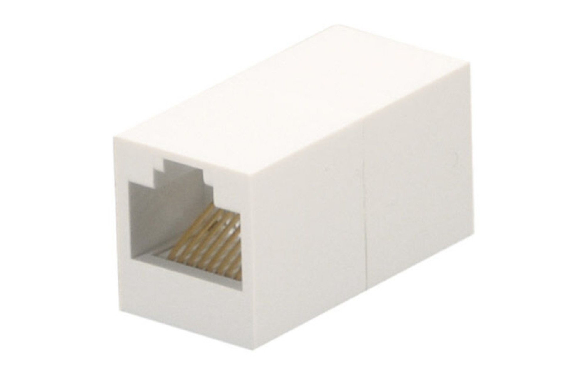 Audtek IC5W Keystone RJ45 In-Line Coupler Cat 5e