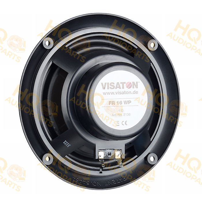Visaton Hangszóró FR 16 WP - 4 OHM - BLACK, 4 Ω, 60 W