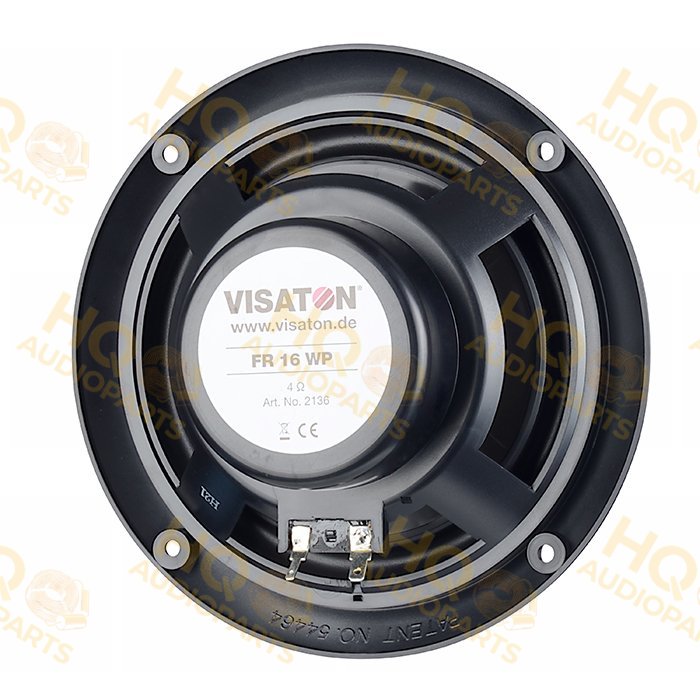 Visaton Hangszóró FR 16 WP - 4 OHM - BLACK, 4 Ω, 60 W
