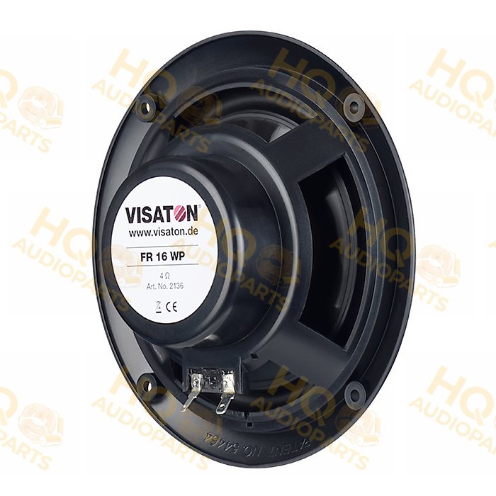 Visaton Hangszóró FR 16 WP - 4 OHM - BLACK, 4 Ω, 60 W