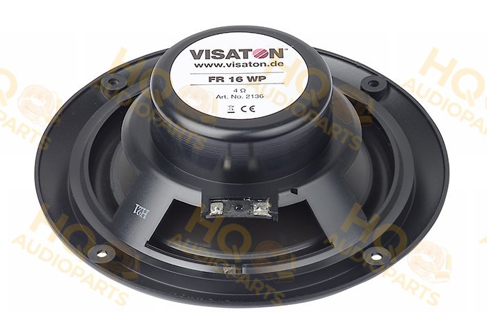 Visaton Hangszóró FR 16 WP - 4 OHM - BLACK, 4 Ω, 60 W