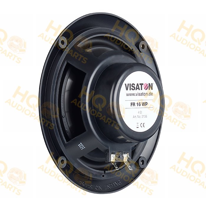 Visaton Hangszóró FR 16 WP - 4 OHM - BLACK, 4 Ω, 60 W