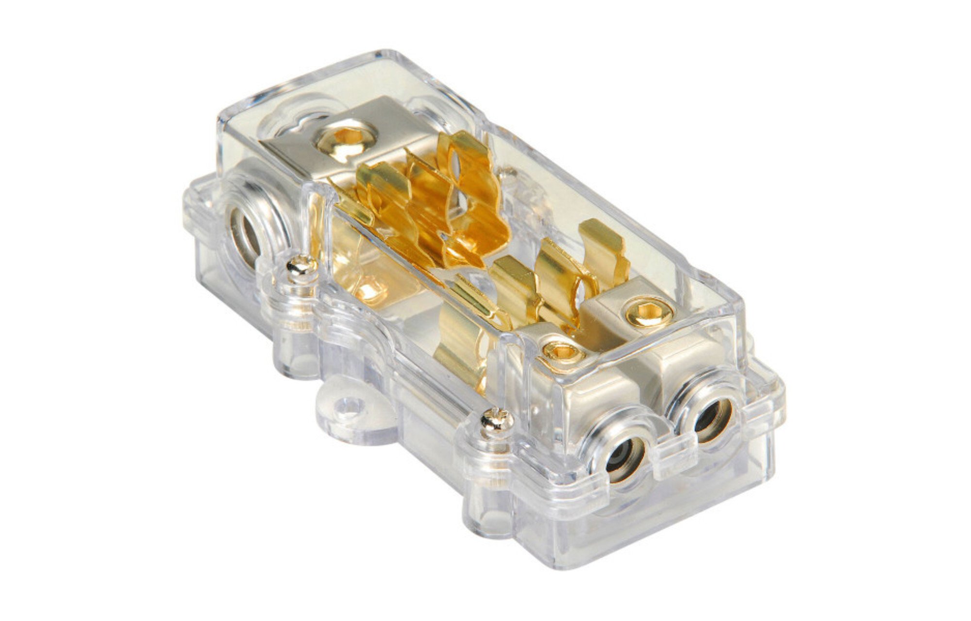 Audtek PFB1428 Platinum biztosítékblokk 1x4 AWG In 2x8 AWG Out
