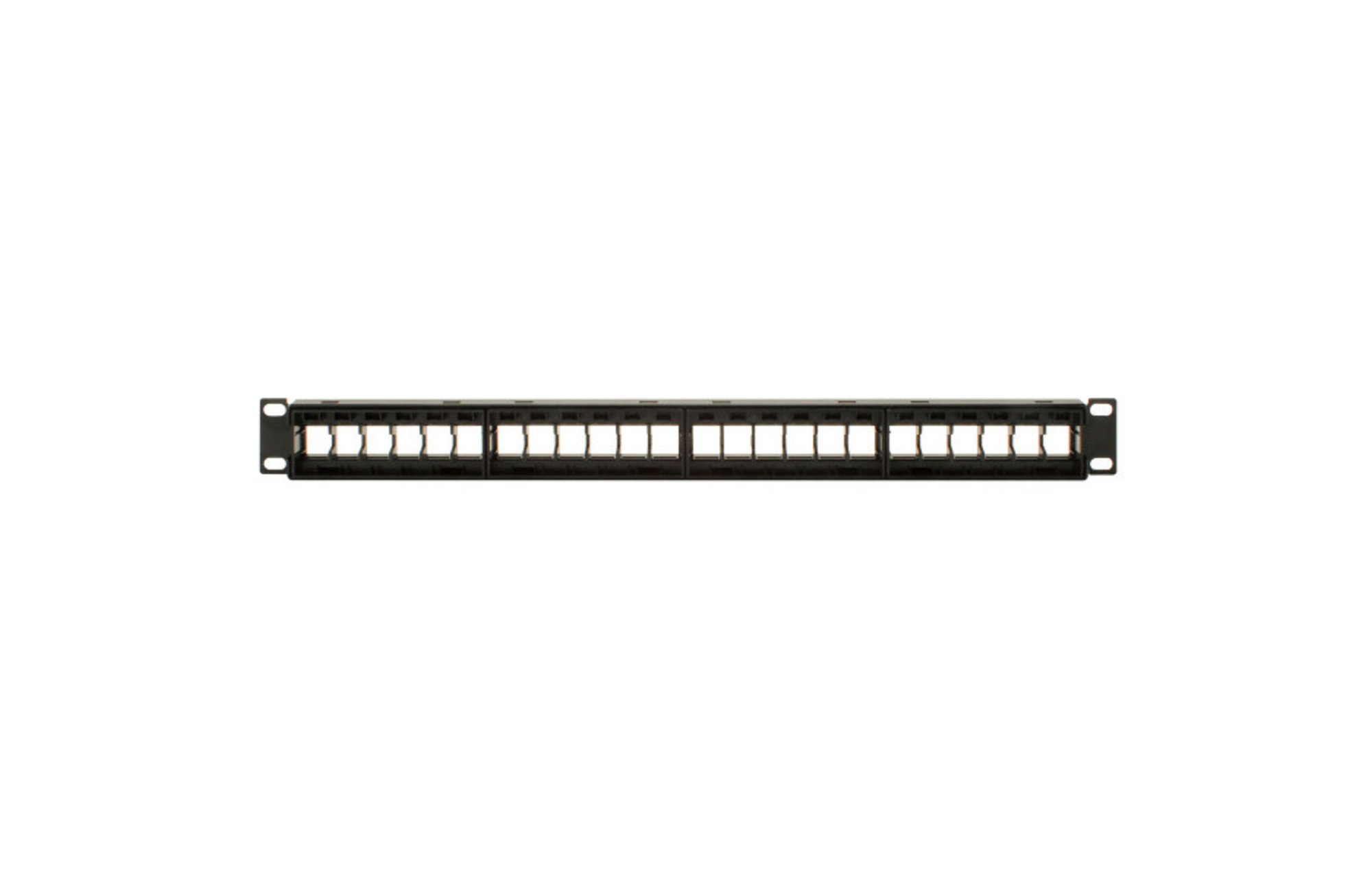 Audtek PRFK Keystone Rack Mount Blank Panel 24 portos üres panel