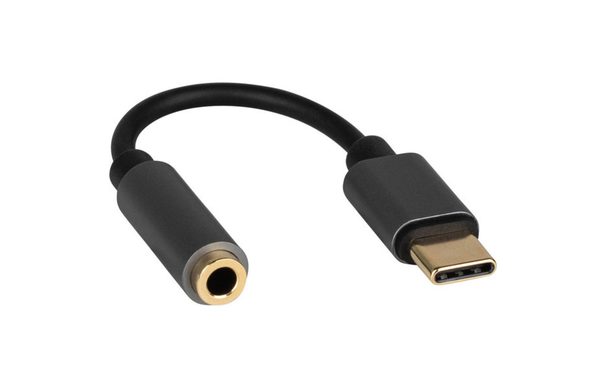 Audtek USB-C és 3,5 mm-es 4 vezetékes fejhallgató adapter/dongle Android okostelefonokhoz, táblagépekhez és MacBookokhoz