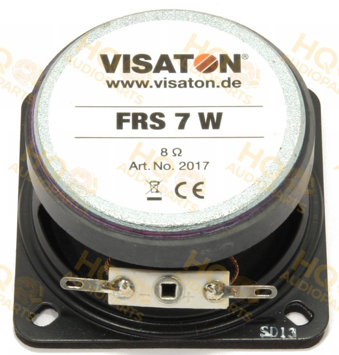 Visaton Szélessávú hangszóró FRS 7 W - 8 OHM, 8 Ω, 8 W