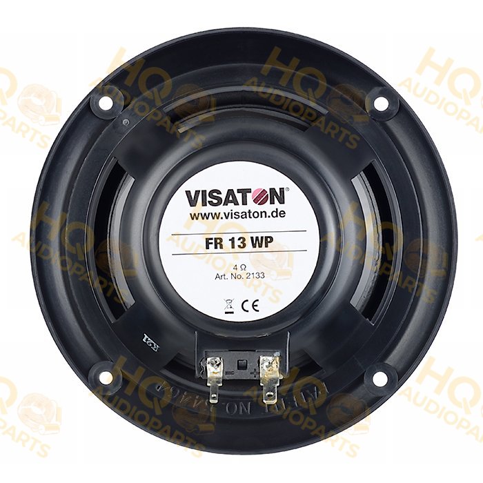 Visaton Hangszóró FR 13 WP - 4 OHM - BLACK, 4 Ω