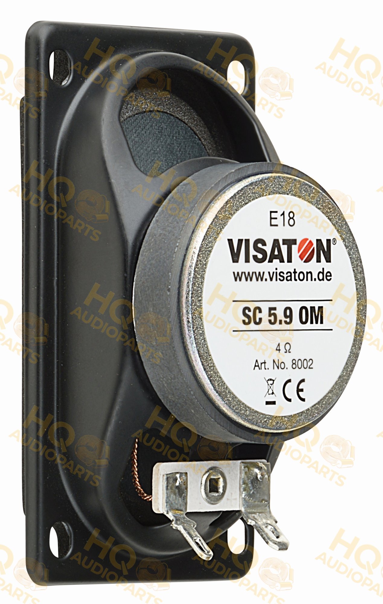 Visaton Szélessávú hangszóró SC 5.9 OM - 4 OHM, 4 Ω, 10 W