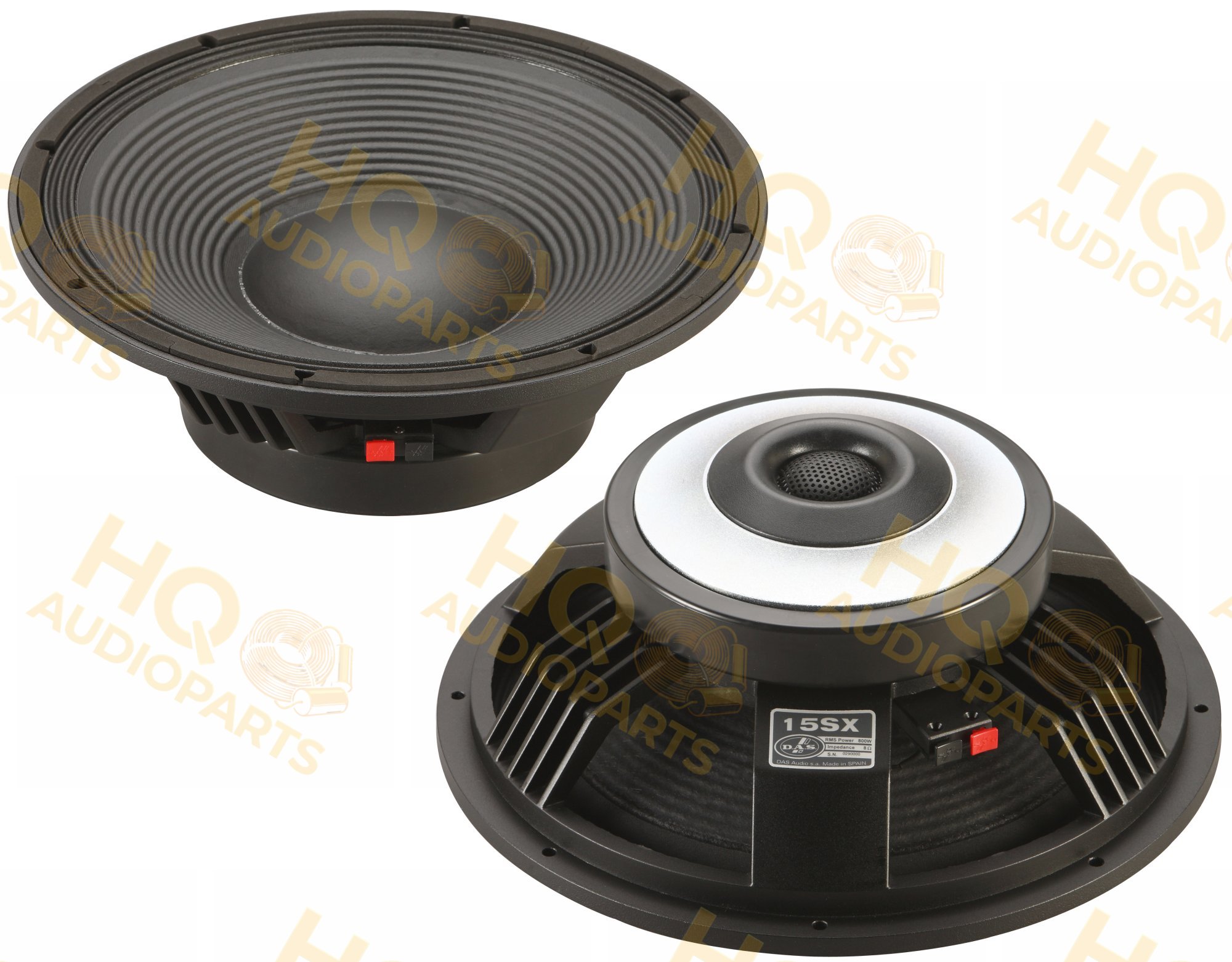 DAS Hangszóró 15SX, 8 Ω, 800 W