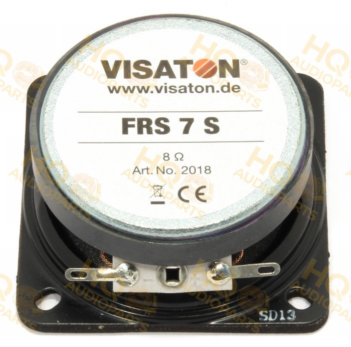 Visaton Szélessávú hangszóró FRS 7 S - 8 OHM, 8 Ω, 8 W