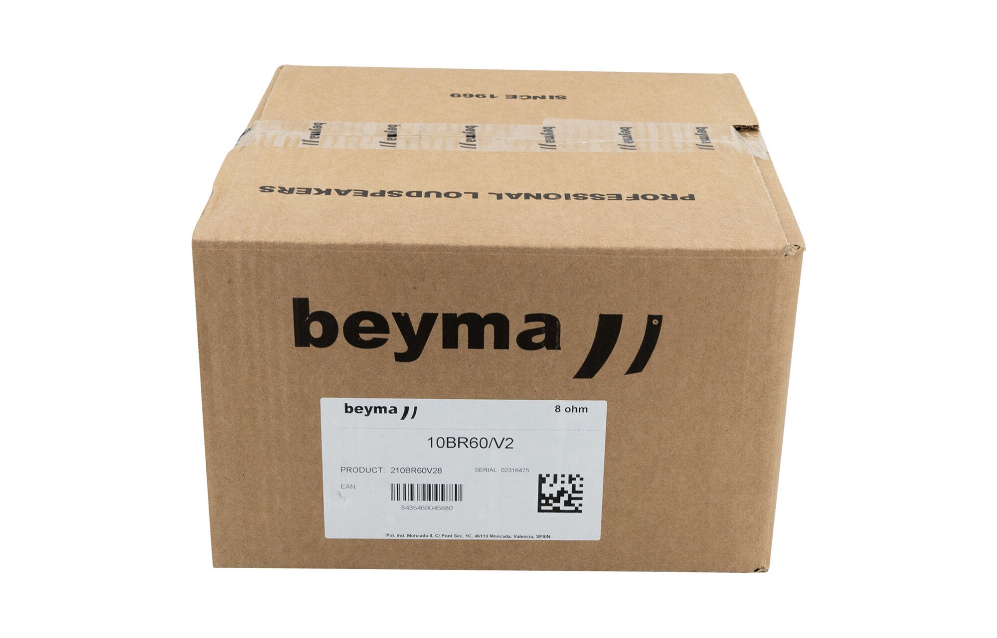 Beyma 10BR60/V2 Basszus-középsugárzó