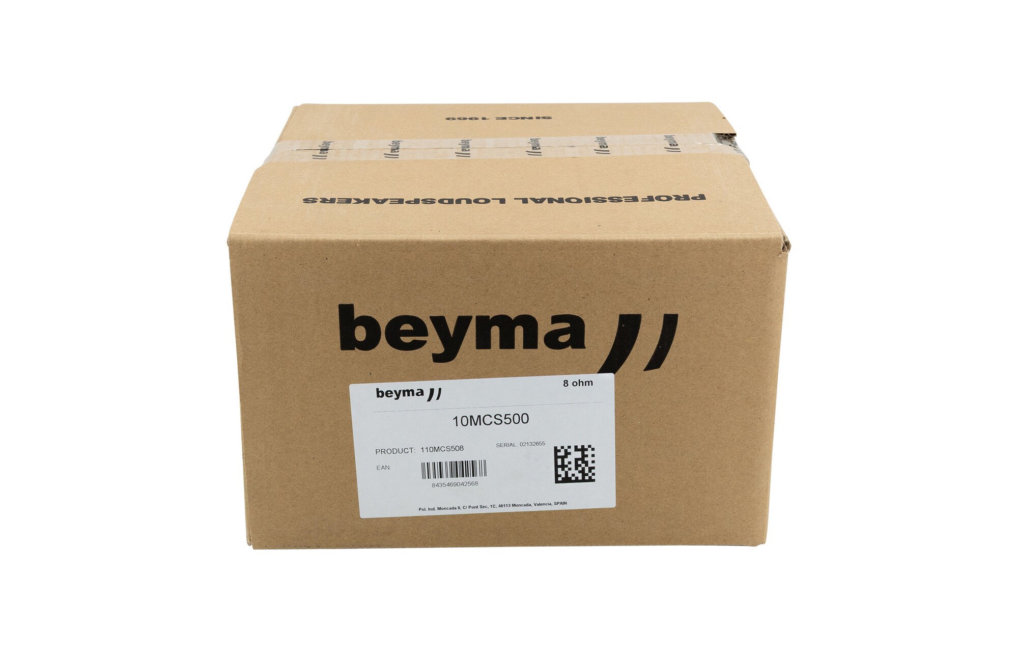 Beyma 10MCS500 Basszus-középsugárzó