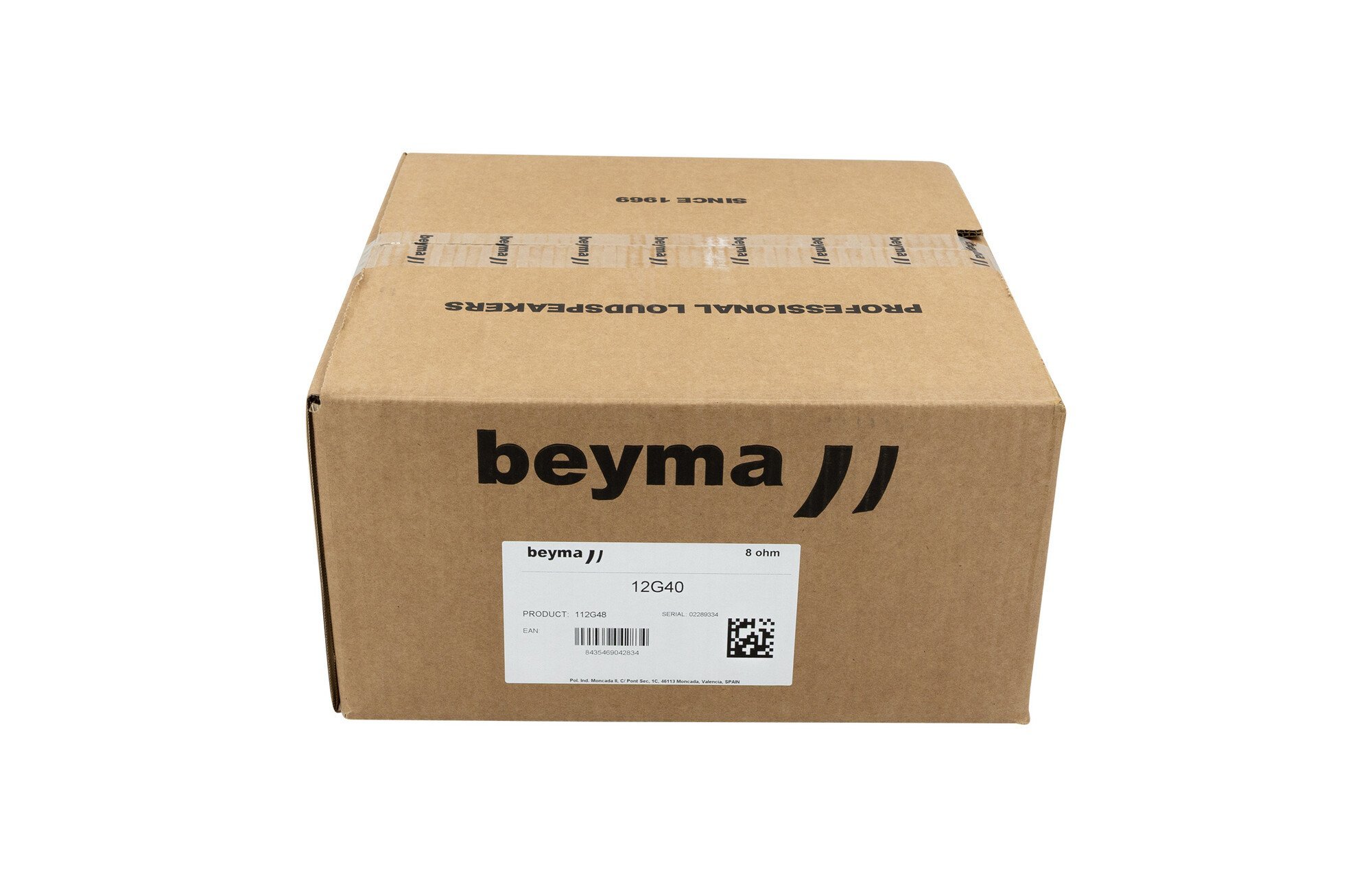 Beyma 12G40 Basszus-középsugárzó