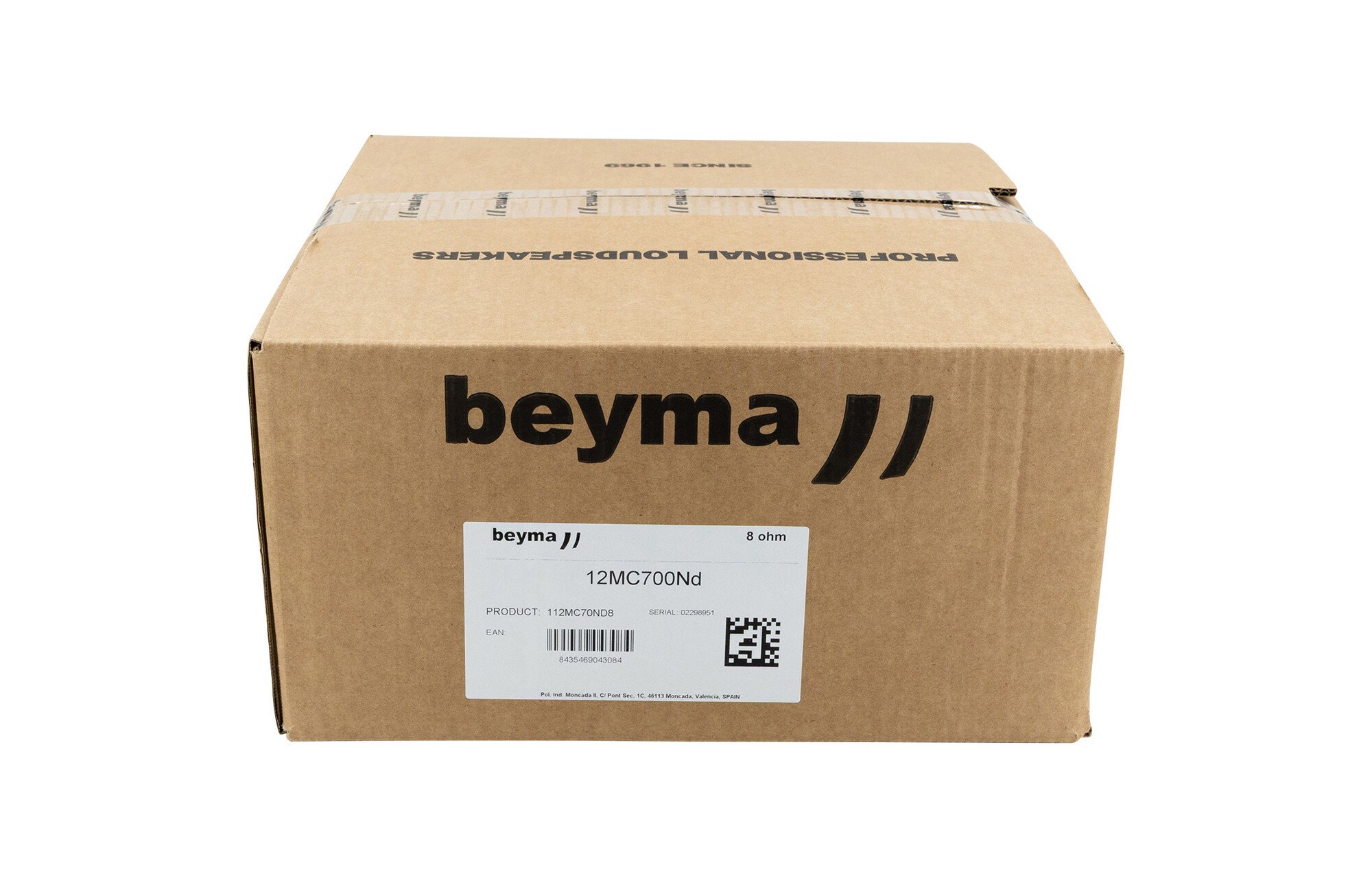 Beyma 12MC700Nd Basszus-középsugárzó