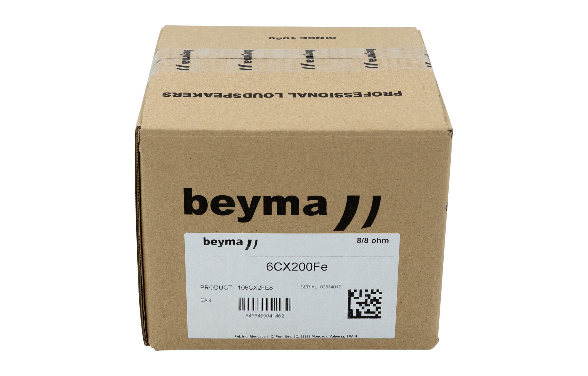Beyma 6CX200Fe koaxiális mélysugárzó