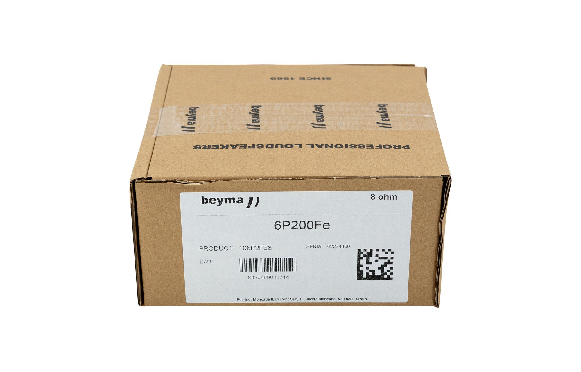 Beyma 6P200Fe Basszus-középsugárzó
