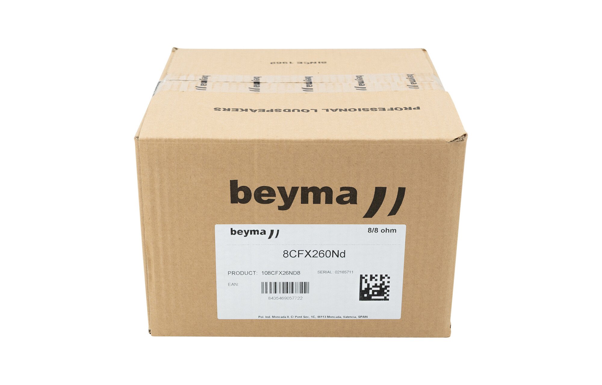 Beyma 8CFX260Nd koaxiális mélysugárzó