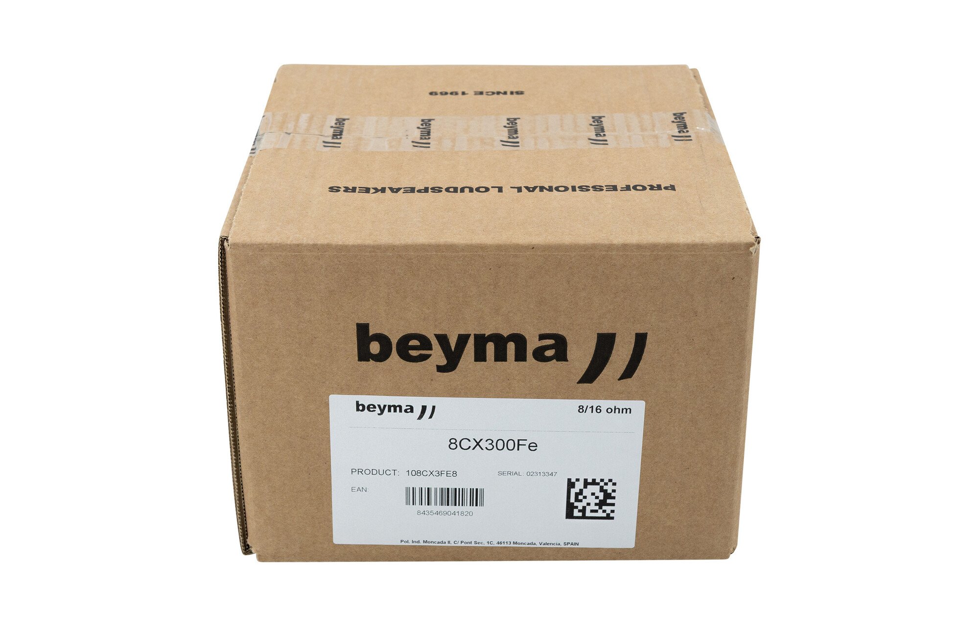 Beyma 8CX300Fe koaxiális mélysugárzó