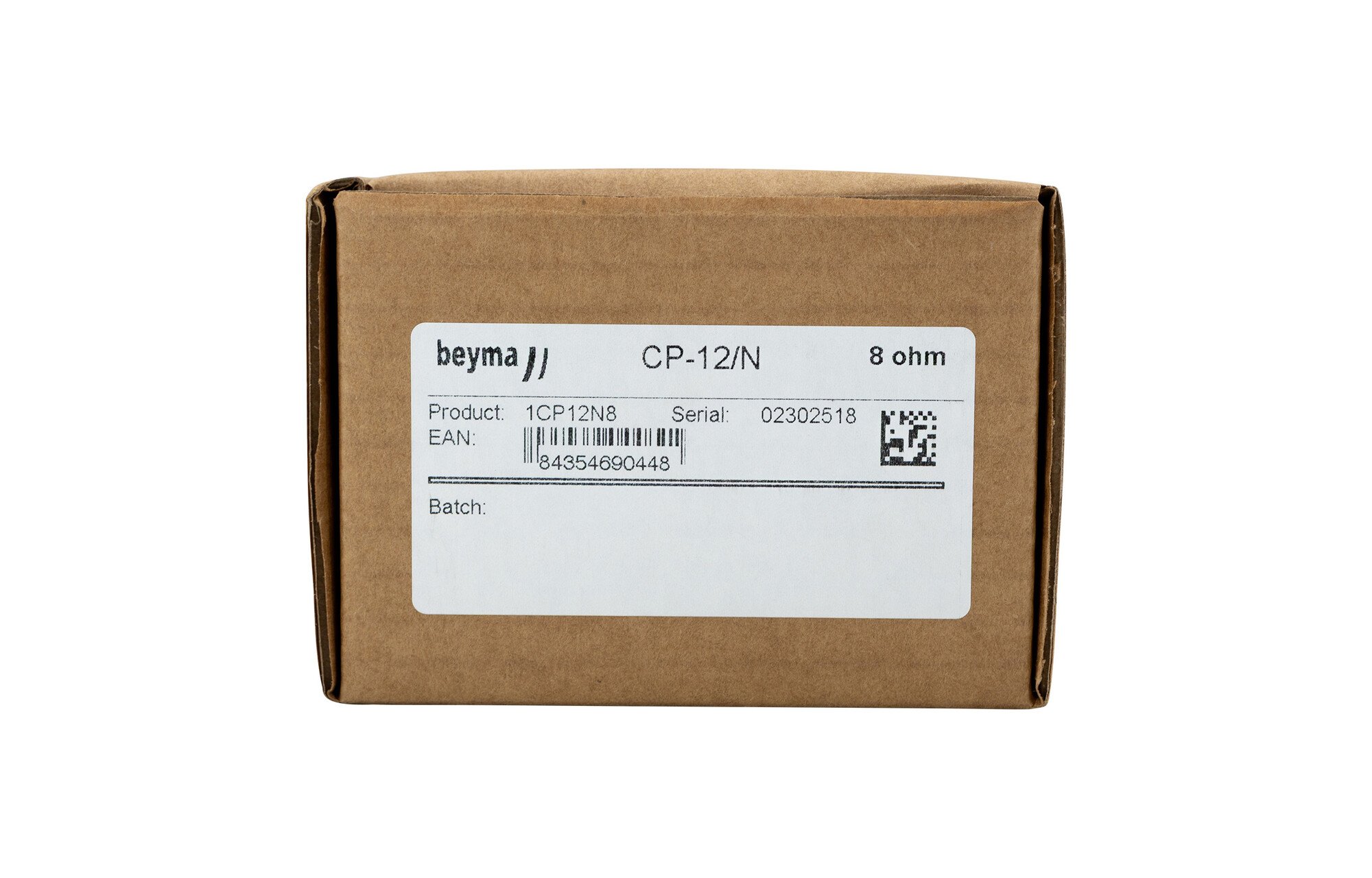 Beyma CP-12/N tömörítő magassugárzó