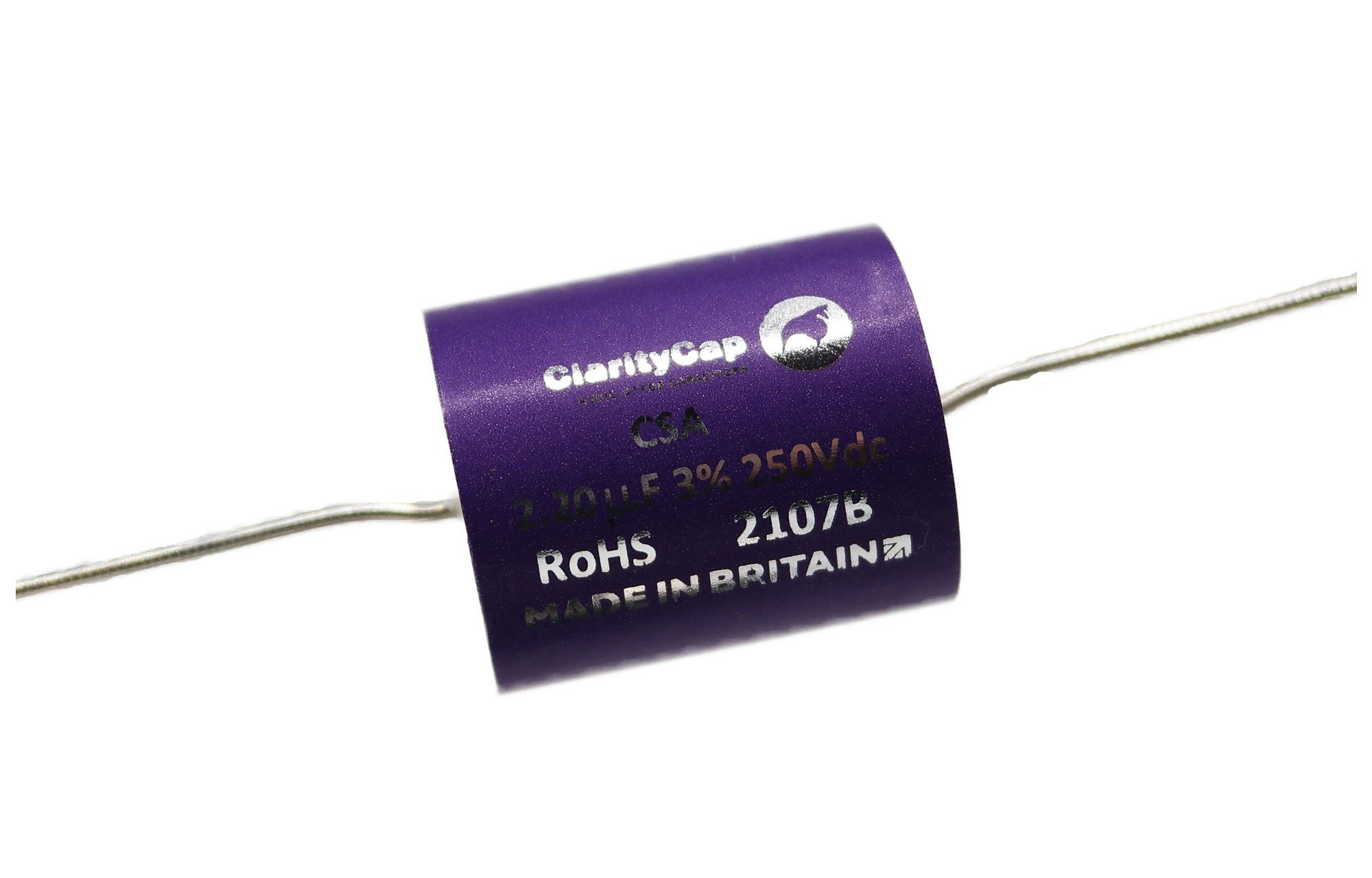 ClarityCap CSA2u7H250Vdc | 2,7 uF | 3% | CSA 250V Kondenzátor