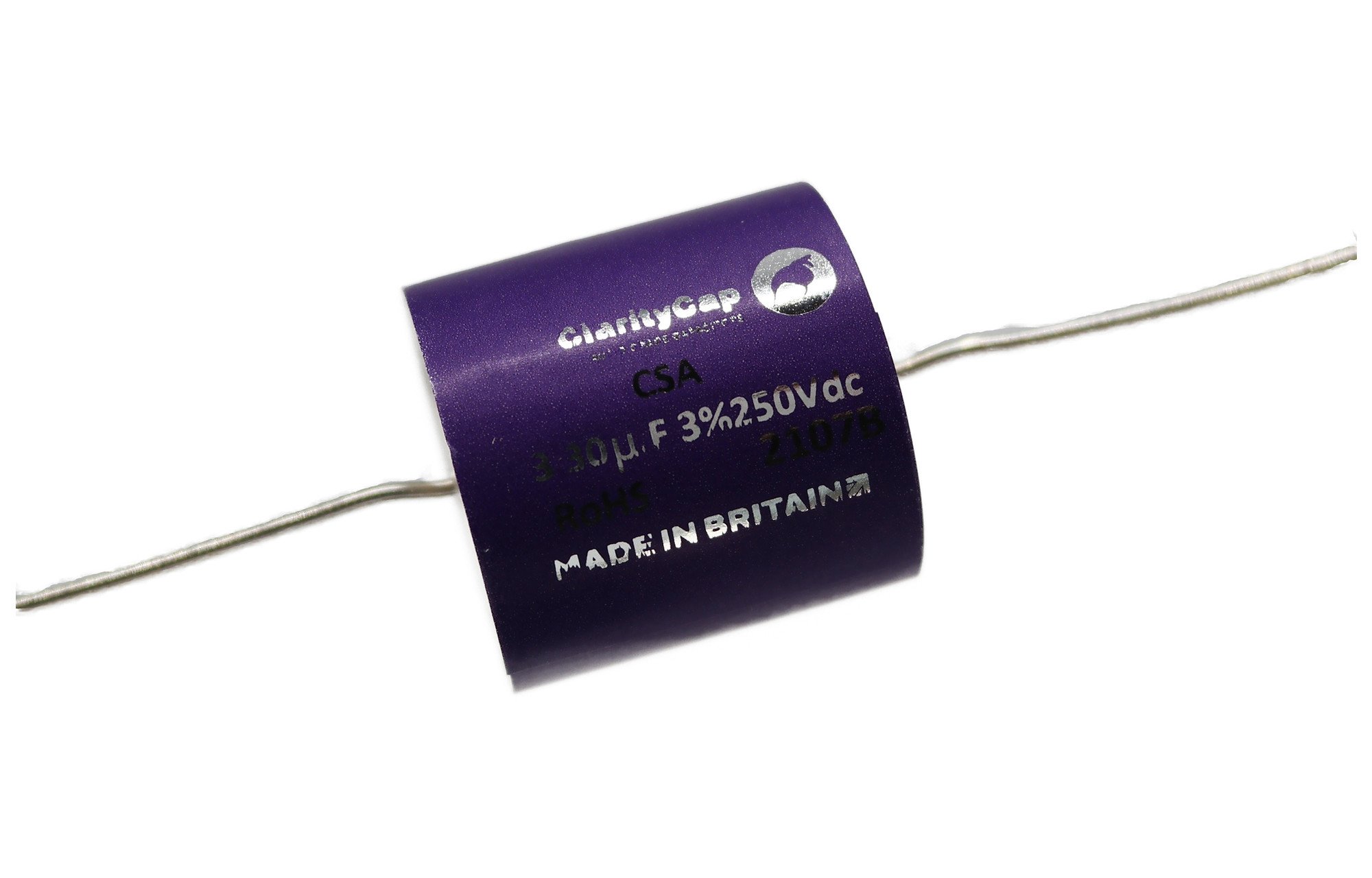 ClarityCap CSA3u3H250Vdc | 3,3 uF | 3% | CSA 250V Kondenzátor
